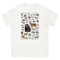 Mammals of Ohio t-shirt