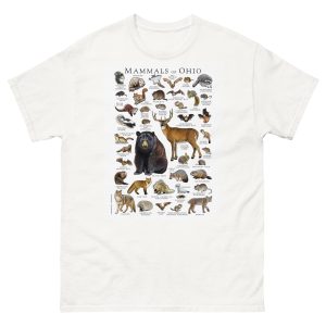 Mammals of Ohio t-shirt