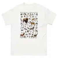 Mammals of Oklahoma t-shirt