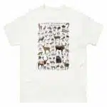 Land Mammals of Oregon t-shirt