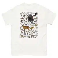 Mammals of Pennsylvania t-shirt