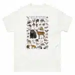 Land Mammals of Rhode Island t-shirt