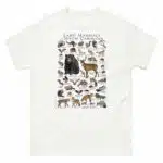 Land Mammals of South Carolina t-shirt