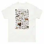 Mammals of South Dakota t-shirt