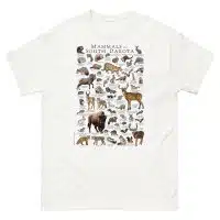 Mammals of South Dakota t-shirt