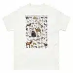 Land Mammals of Texas t-shirt