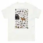 Land Mammals of Virginia t-shirt