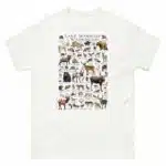 Land Mammals of Washington t-shirt