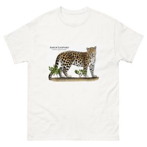 Amur Leopard (pardus orientalis) t-shirt