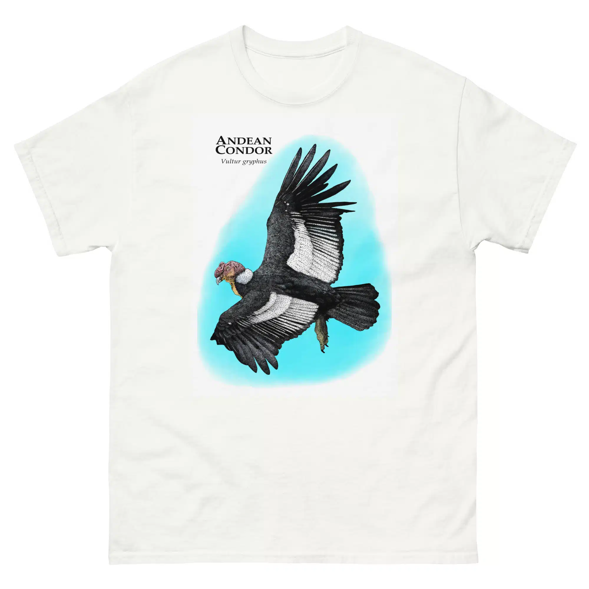 Andean Condor (Vultur gryphus) mens-classic-tee-white Andean Condor (Vultur gryphus) t-shirt