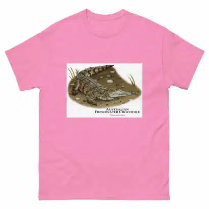 Australian Freshwater Crocodile - Men's classic tee - Image 7