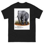 African Bush Elephant = Men's classic tee - Image 2