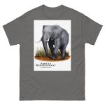 African Bush Elephant = Men's classic tee - Image 4