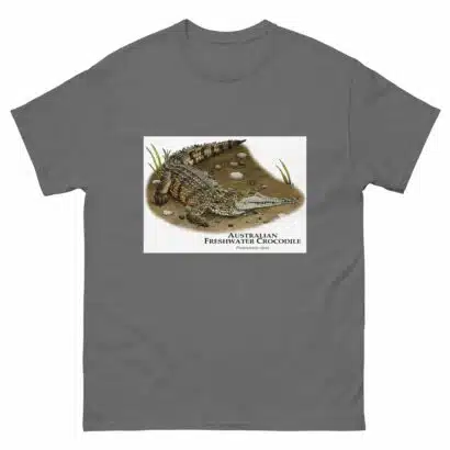 Australian Freshwater Crocodile - Men's classic tee - Image 4