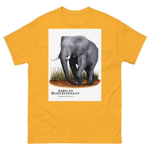 African Bush Elephant = Men's classic tee - Image 8