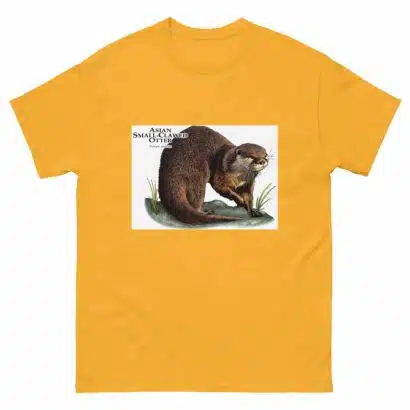 Asian Small-Clawed Otter - Men's classic tee - Image 8