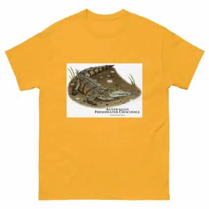 Australian Freshwater Crocodile - Men's classic tee - Image 8