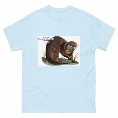 Asian Small-Clawed Otter - Men's classic tee - Image 10