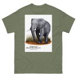African Bush Elephant = Men's classic tee - Image 5