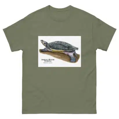 Arraru River Turtle - Men's classic tee - Image 5