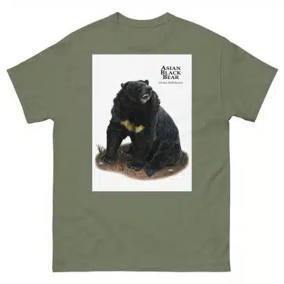 Asian Black Bear - Men's classic tee - Image 5
