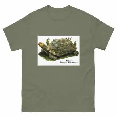 Asian Forest Tortoise - Men's classic tee - Image 5