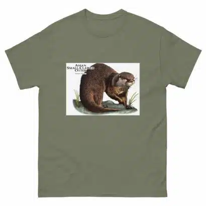 Asian Small-Clawed Otter - Men's classic tee - Image 5