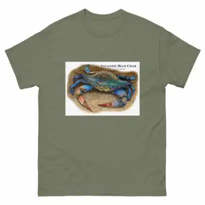 Atlantic Blue Crab - Men's classic tee - Image 5