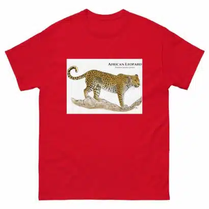 African Leopard - Men's classic tee - Image 3