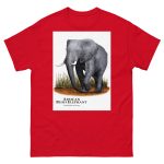 African Bush Elephant = Men's classic tee - Image 3