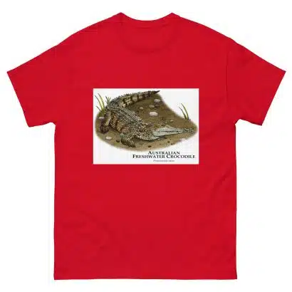 Australian Freshwater Crocodile - Men's classic tee - Image 3
