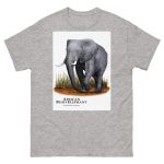 African Bush Elephant = Men's classic tee - Image 9