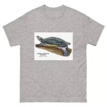 Arraru River Turtle - Men's classic tee - Image 9