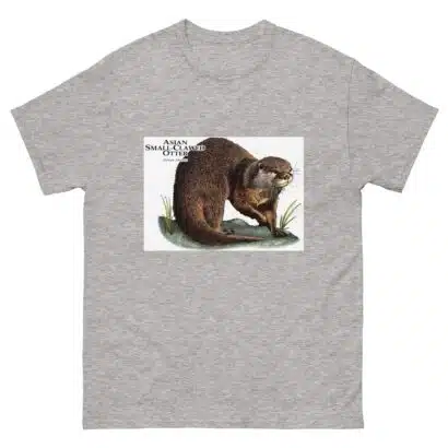 Asian Small-Clawed Otter - Men's classic tee - Image 9