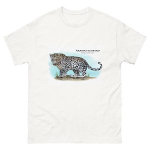 Arabian Leopard (Panthera pardus nimr) t-shirt
