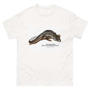 Argentine Black and White Tegu (Tupinambis merianae) t-shirt