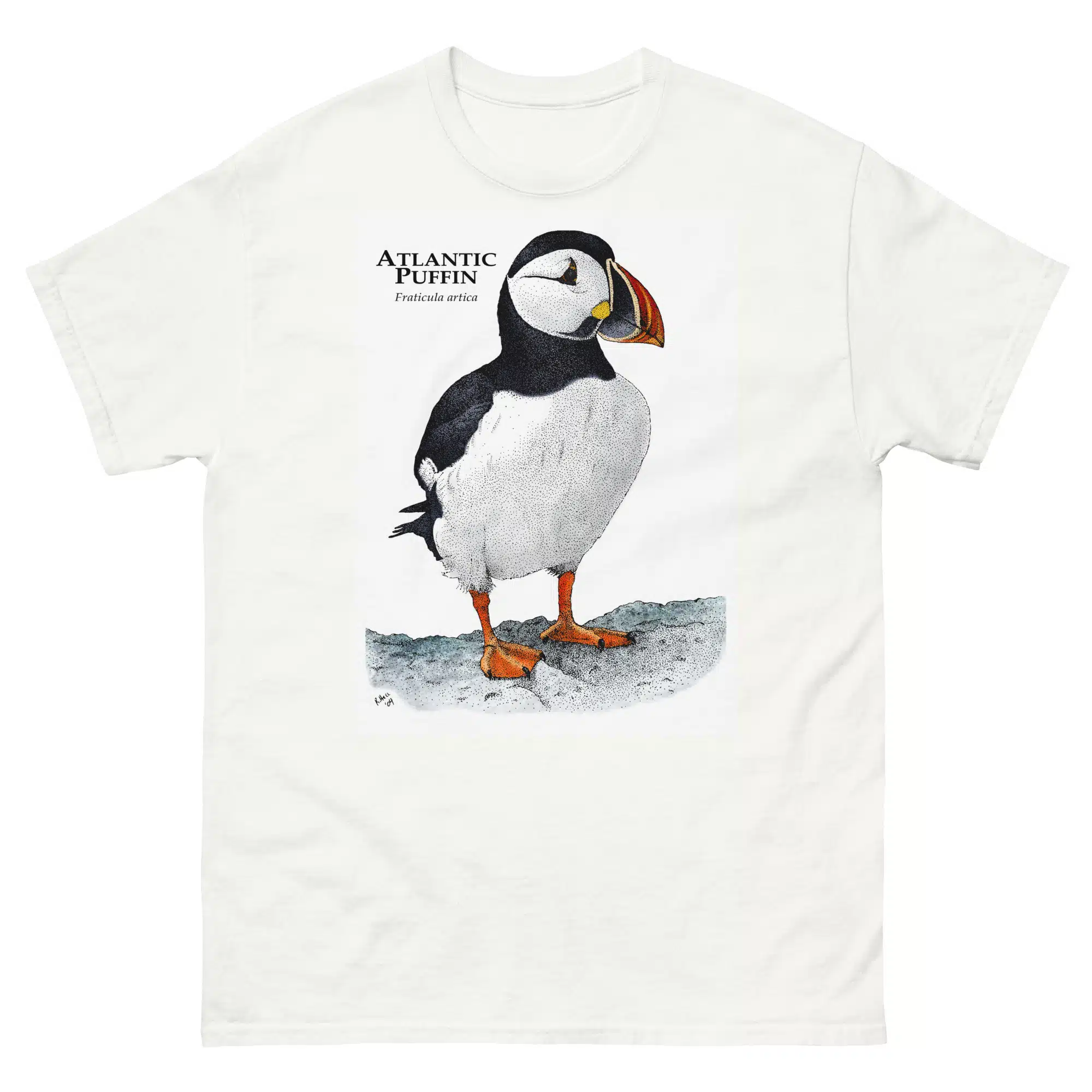 Atlantic Puffin (Fraticula Artica) mens-classic-tee Atlantic Puffin (Fraticula Artica) t-shirt