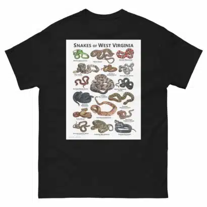 Snakes of West Virginia - Unisex classic tee - Image 2