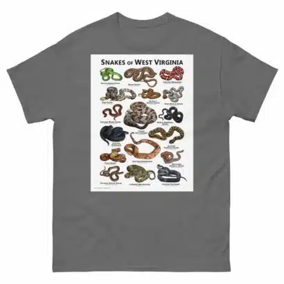 Snakes of West Virginia - Unisex classic tee - Image 6