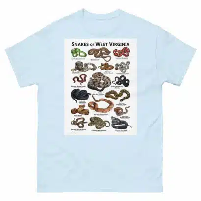 Snakes of West Virginia - Unisex classic tee - Image 18
