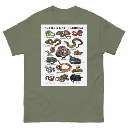 Snakes of North Carolina - Unisex classic tee - Image 8