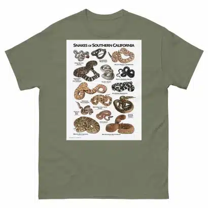 Snakes of Southern California - Unisex classic tee - Image 8