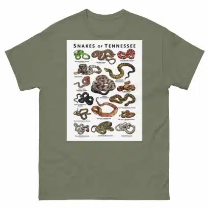 Snakes of Tennessee - Unisex classic tee - Image 8