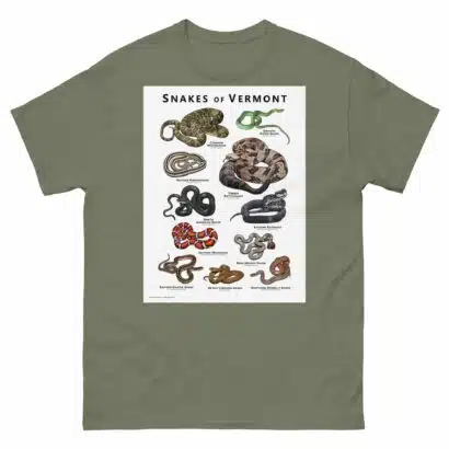 Snakes of Vermont - Unisex classic tee - Image 8
