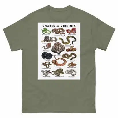 Snakes of Virginia - Unisex classic tee - Image 5