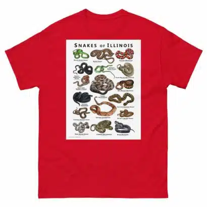 Snakes of Illinois - Unisex classic tee - Image 4
