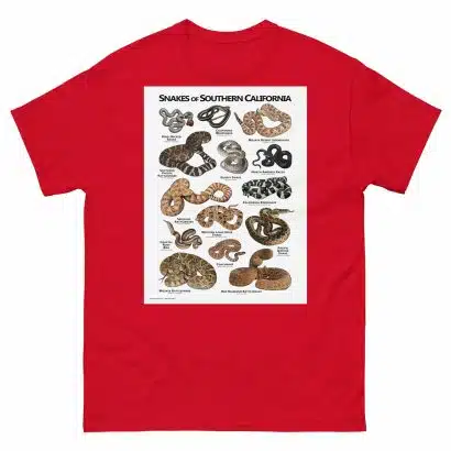 Snakes of Southern California - Unisex classic tee - Image 4