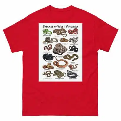 Snakes of West Virginia - Unisex classic tee - Image 4