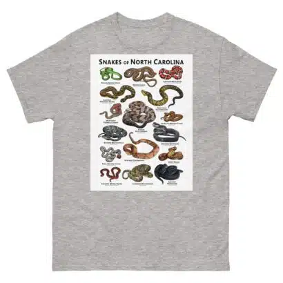 Snakes of North Carolina - Unisex classic tee - Image 16
