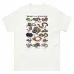 Snakes of Virginia t-shirt illustrations